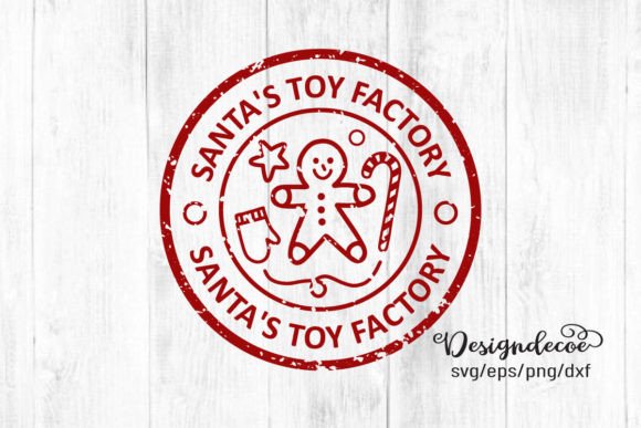 A Crafty Graphics Asset Review: Santa's Toy Factory Stamp