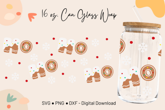 A Festive Graphic for Libbey Can Crafts