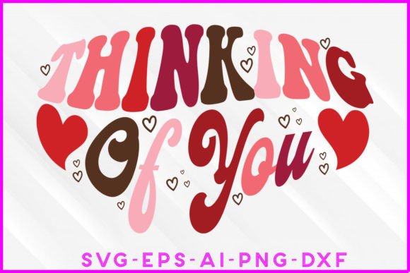A Groovy Valentine Graphics Asset for Crafts & Small Businesses