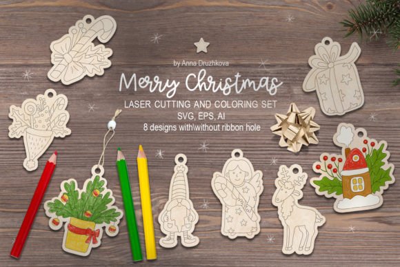 A Laser-Cutting Christmas Asset for Winter Amplification