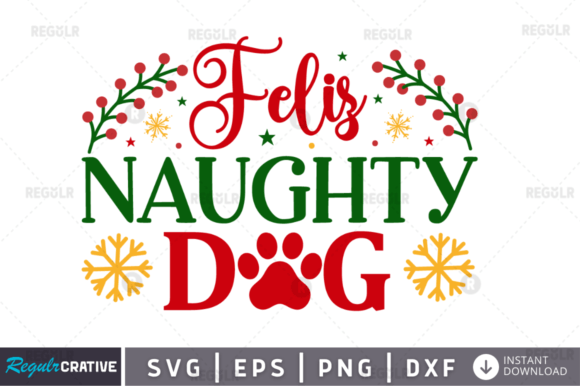A Review of Feliz Naughty Dog SVG for Embroidery Projects