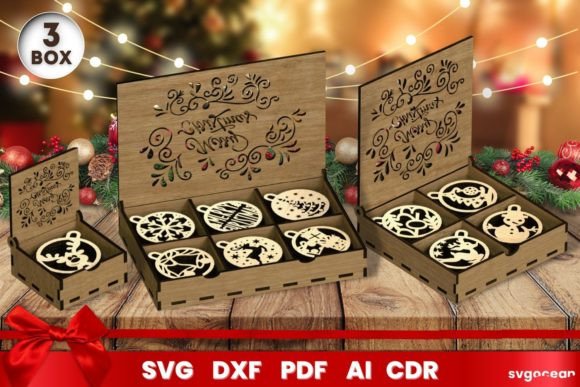 Christmas Box Laser Cut: A Designer's Take for Editorial & Web Use