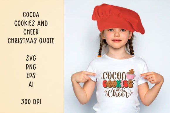 Cocoa Cookies & Cheer: A Versatile Graphic for Crafts & Design