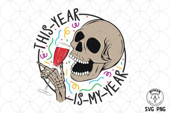 Crafting Bold Graphics: A Review of This Year is My Year Skull Sublimation