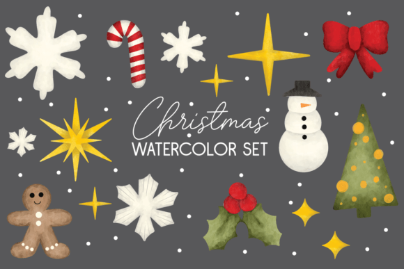 Crafting Festive Christmas Products with this Watercolor Set