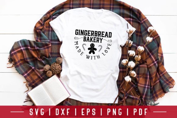 Gingerbread Bakery Made with Love SVG: A Graphic Design Review