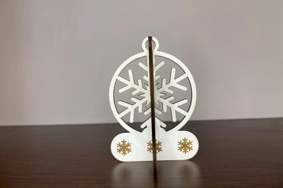 Laser Cut Christmas Bauble Snowflake: A Designer's Freebie Review