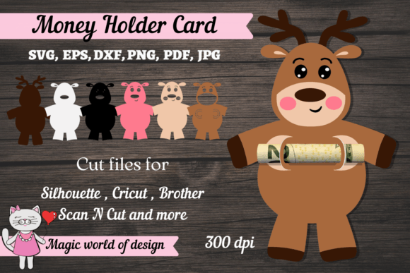 Review: Deer Money Card Graphics for Crafts & Marketing