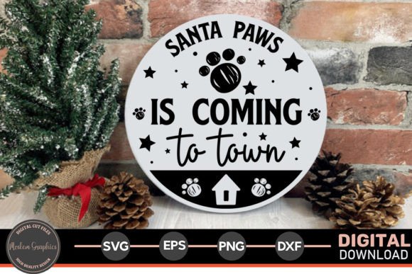 Santa Paws SVG Review: A Graphic Gem for Crafting Holiday Magic