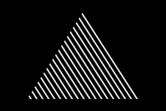 Universal Shape Triangle Lines Halftone: A Graphics & Icon Review